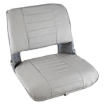 Wise Pro Style Clamshell Fold Down Fishing Seat - Grey [8WD135LS - 717] Boat Outfitting, Outfitting | Seating, Brand_Wise Seats Seating CWR