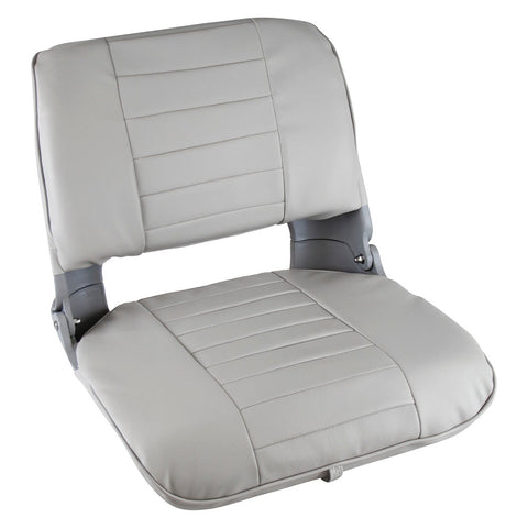 Wise Pro Style Clamshell Fold Down Fishing Seat - Grey [8WD135LS - 717] Boat Outfitting, Outfitting | Seating, Brand_Wise Seats Seating CWR