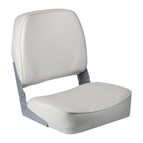 Wise Super Value Low - Back Fishing Seat - White [3313 - 710] Boat Outfitting, Outfitting | Seating, Brand_Wise Seats Seating CWR