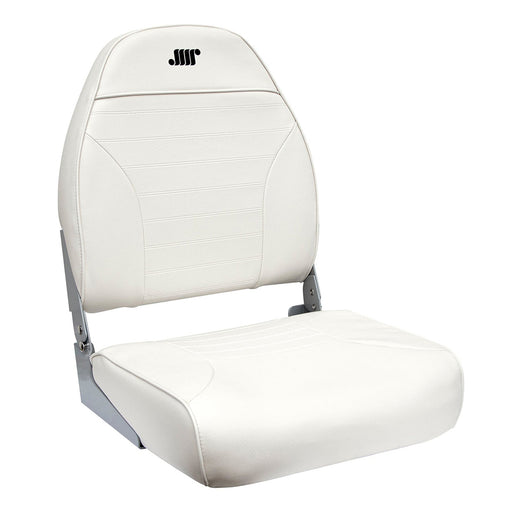Wise Standard High - Back Fishing Seat - White [8WD588PLS - 710] Boat Outfitting, Outfitting | Seating, Brand_Wise Seats Seating CWR