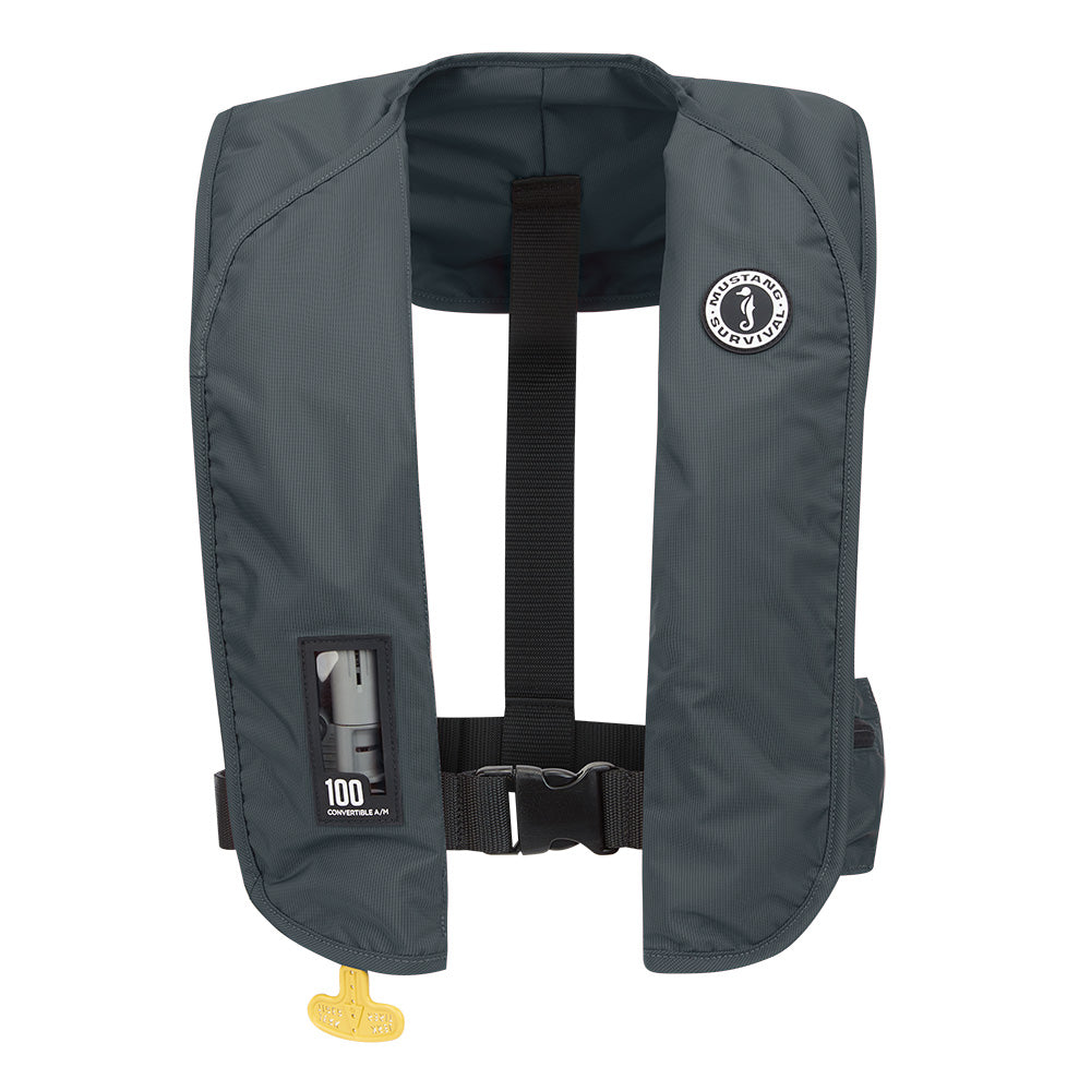 Mustang MIT 100 Convertible Inflatable PFD - Admiral Grey [MD2030 - 191 - 0 - 202] Brand_Mustang Survival, Marine Safety, Safety | Personal