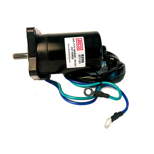ARCO Marine Original Equipment Quality Replacement Yamaha Tilt Trim Motor - 2000 - 2019 T25 Series Engines [6296] Boat Outfitting,