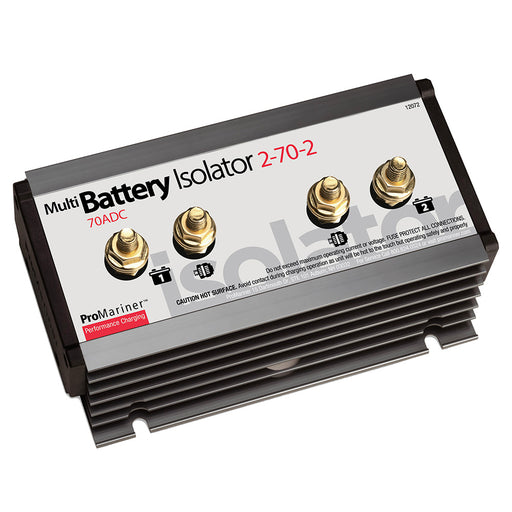 ProMariner Battery Isolator - 2 Alternator - 2 Battery - 70 AMP [12072] Brand_ProMariner, Electrical, Electrical | Battery Isolators