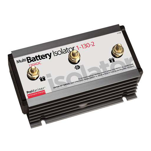 ProMariner Battery Isolator - 130 AMP 1 Alternator 2 [11132] Brand_ProMariner, Electrical, Electrical | Isolators, Rebates Isolators CWR
