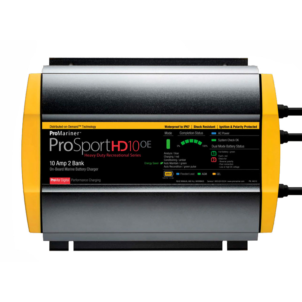 ProMariner ProSportHD 10 Gen 4 - Amp 2 - Bank Battery Charger [44010] Brand_ProMariner, Clearance, Electrical, Electrical | Chargers,