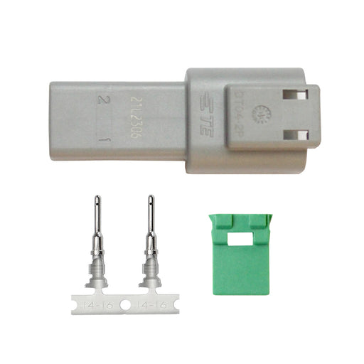 Pacer DT Deutsch Receptacle Repair Kit - 14 - 18 AWG (2 Position) [TDT04F - 2RP] 1st Class Eligible, Brand_Pacer Group, Electrical,