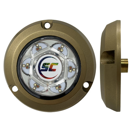 Shadow-Caster SC2 Series Bronze Surface Mount Underwater Light - Full-Color [SC2-CC-BZSM] 1st Class Eligible, Brand_Shadow-Caster LED