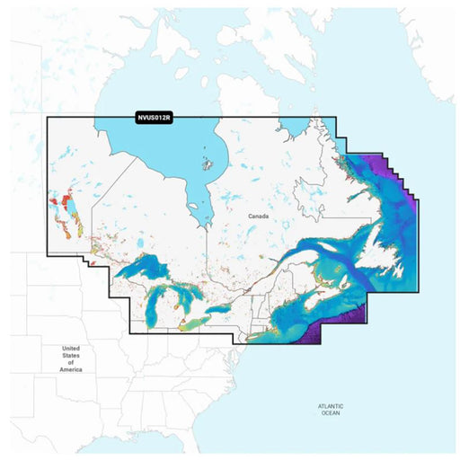 Garmin Navionics Vision + NVUS012R Canada East Great Lakes [010-C1484-00] 1st Class Eligible, Brand_Garmin, Cartography, Cartography