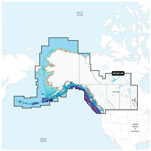 Garmin Navionics Vision + NVUS013R Canada West Alaska [010-C1485-00] 1st Class Eligible, Brand_Garmin, Cartography, Cartography | Garmin