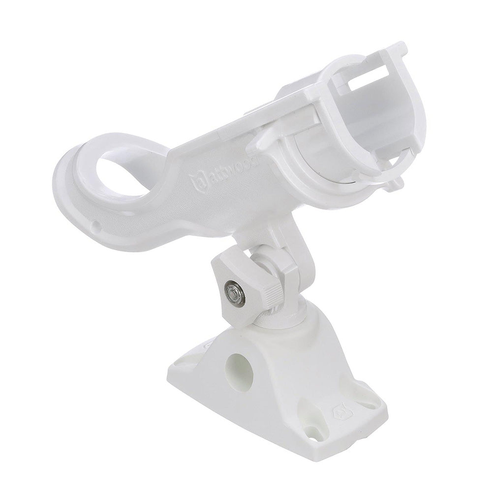 Attwood Heavy - Duty Adjustable Rod Holder w/Combo Mount - White [5009W4] Boat Outfitting, Outfitting | Holders, Brand_Attwood Marine,
