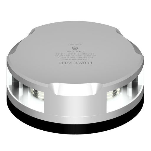Lopolight 360 - Degree Anchor Light - 2NM - Silver Housing w/FB Base [201 - 012 - FB] Brand_Lopolight, Lighting, Lighting | Navigation