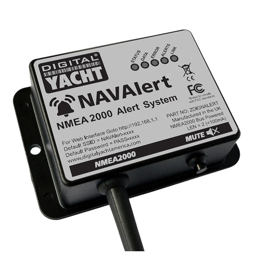 Digital Yacht NavAlert NMEA Monitor Alarm System [ZDIGNALERT] 1st Class Eligible, Brand_Digital Yacht, Marine Navigation & Instruments,