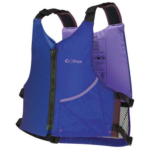 Onyx Universal Paddle PFD Life Jacket - Adult Blue/Purple [121900 - 600 - 004 - 24] Brand_Onyx Outdoor, Marine Safety, Safety | Personal