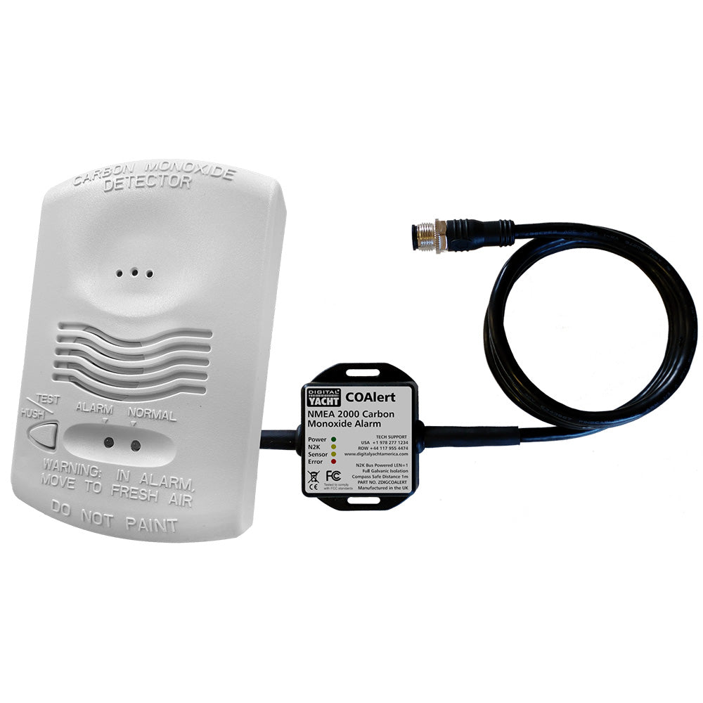 Digital Yacht CO Alert Carbon Monoxide Alarm w/NMEA 2000 [ZDIGCOALERT] Brand_Digital Yacht, Marine Safety, Marine Safety | Fume Detectors