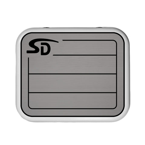 SeaDek YETI Roadie 24 Teak Cooler Pad - 6mm - Storm Grey/Black [53637-80066] Boat Outfitting, Boat Outfitting | Deck / Galley, Brand_SeaDek