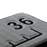 SeaDek 36 Routed Ruler - 6mm - Brushed Texture - Storm Grey/Black [53583-80066] Boat Outfitting, Boat Outfitting | Deck / Galley,