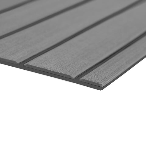 SeaDek 40’ x 80’ 6mm Teak Full Sheet - Brushed Texture - Storm Grey/Dark Grey (1016mm x 2032mm x 6mm) [32279-81029] Boat Outfitting,