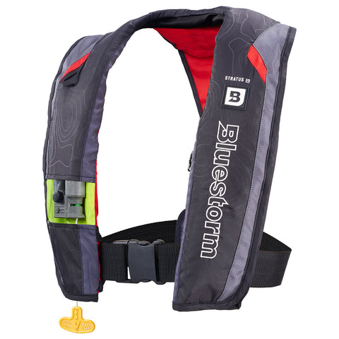 Bluestorm Stratus 35 Auto Type II Inflatable PFD - Red [T1H-19-RED] Brand_Bluestorm, Marine Safety, Marine Safety | Personal Flotation