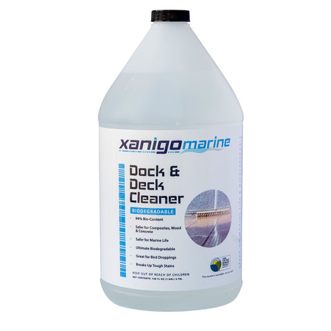Xanigo Marine Dock Deck Cleaner - 1 Gallon [XMDDC1G] Boat Outfitting, Boat Outfitting | Cleaning, Brand_Xanigo Marine, Restricted From 3rd