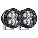 RIGID Industries 360-Series RGBW 4" Offroad Spot Beam w/RGBW Backlight Pods - Set of 2 [36402]