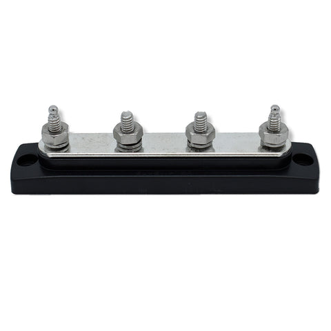 Bluewater Common Stud Busbar 4 Gang - Black [312303-B-020]
