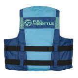 Full Throttle Adult Nylon Life Jacket - S/M - Blue/Black [112200-500-030-26]