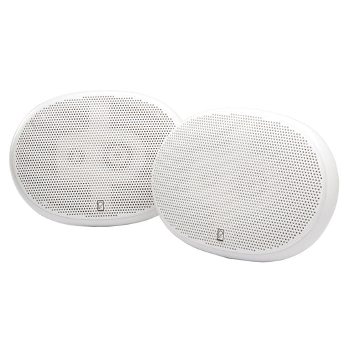 Poly-Planar 6’ x 9’ Premium Oval Marine Speakers - (Pair) White [MA5950] Brand_Poly-Planar, Entertainment, Entertainment | CWR