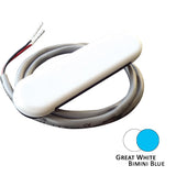 Shadow-Caster Dual Color Courtesy Light w/2 Lead Wire - White Abs Cover Great White/Bimini Blue [SCM-CL-BB/GW] Brand_Shadow-Caster LED