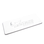 SeaDek Mako Logo Helm Pad - White/Storm Grey Embossed [39638-80375] Boat Outfitting, Boat Outfitting | Deck / Galley, Brand_SeaDek Deck