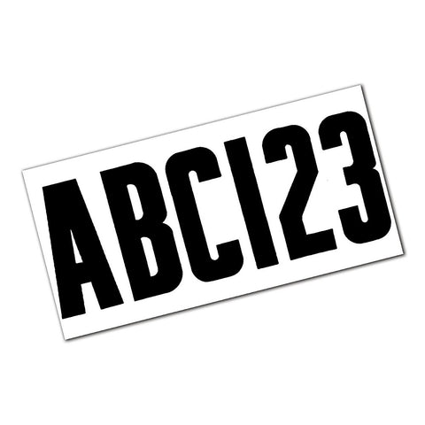 Attwood Letter Number Kit - Black [14142-7] 1st Class Eligible, Boat Outfitting, Boat Outfitting | Accessories, Brand_Attwood Marine