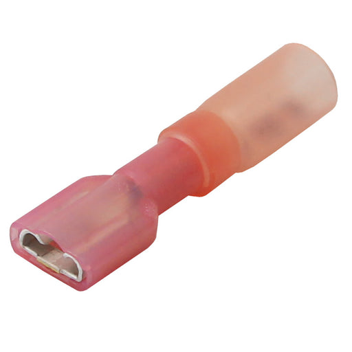 Pacer 22-18 AWG Heat Shrink Female Disconnect - 100 Pack [TDE18-250FI-100] 1st Class Eligible, Brand_Pacer Group, Electrical, Electrical