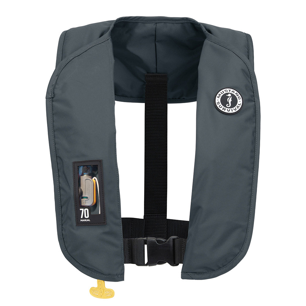 Mustang MIT 70 Manual Inflatable PFD - Admiral Grey [MD4041 - 191 - 0 - 202] Brand_Mustang Survival, Marine Safety, Safety | Personal