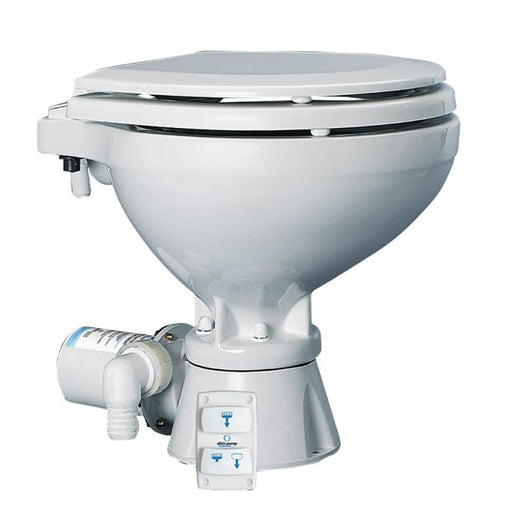 Albin Group Marine Toilet Silent Electric Compact - 12V [07-03-010] Brand_Albin Group, Marine Plumbing & Ventilation, Marine Plumbing &
