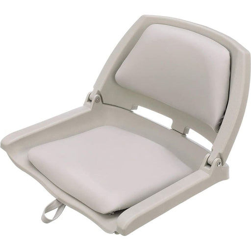 Attwood Swivl-Eze Padded Flip Seat - Grey [98391GY] Boat Outfitting, Outfitting | Seating, Brand_Attwood Marine Seating CWR