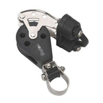Barton Marine Size 3 Stanchion Lead Block - Single w/Becket Cam Cleat [N03591] 1st Class Eligible, Brand_Barton Marine, Sailing, Sailing