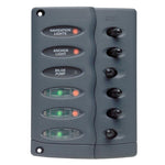 BEP Contour Switch Panel - Waterproof 6 Way [CSP6] Brand_BEP Marine, Electrical, Electrical | Electrical Panels Electrical Panels CWR