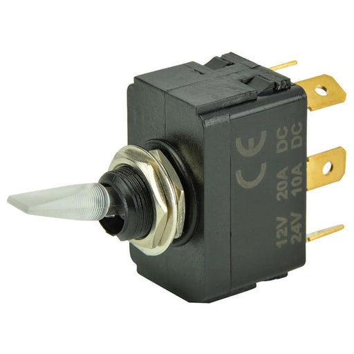 BEP SPDT Lighted Toggle Switch - ON/OFF/ON [1001907] 1st Class Eligible, Brand_BEP Marine, Electrical, Electrical | Switches & Accessories