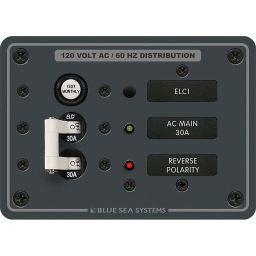 Blue Sea 8100 ELCI GFCI Panel [8100] Brand_Blue Sea Systems, Electrical, Electrical | Electrical Panels Electrical Panels CWR