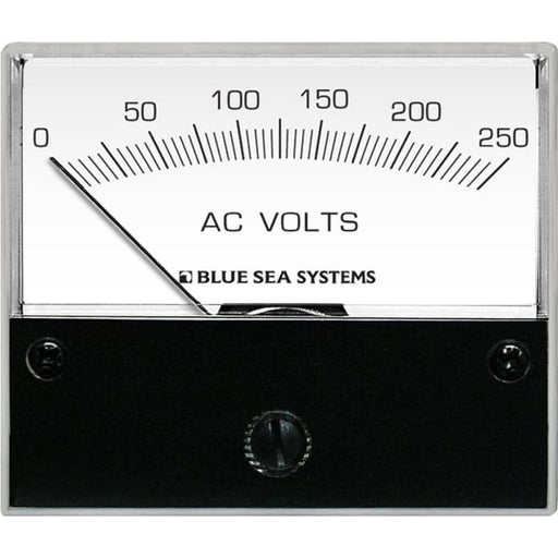 Blue Sea 9354 AC Analog Voltmeter 0-250 Volts AC [9354] 1st Class Eligible, Brand_Blue Sea Systems, Electrical, Electrical | Meters & 
