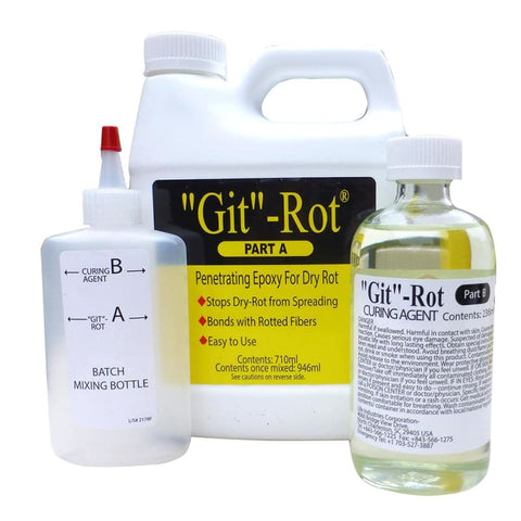 BoatLIFE Git Rot Kit - Quart [1065] Boat Outfitting, Boat Outfitting | Adhesive/Sealants, Brand_BoatLIFE, Hazmat Adhesive/Sealants CWR