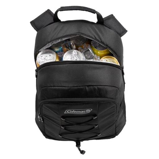 Coleman CHILLER 28-Can Soft-Sided Backpack Cooler - Black [2158133] Automotive/RV, Automotive/RV | Coolers, Brand_Coleman, Hunting &