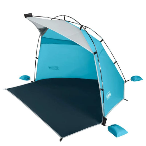 Coleman Skyshade Small Compact Beach Shade - Caribbean Sea [2000037508] Brand_Coleman, Camping, Camping | Tents, Outdoor, Outdoor Tents CWR