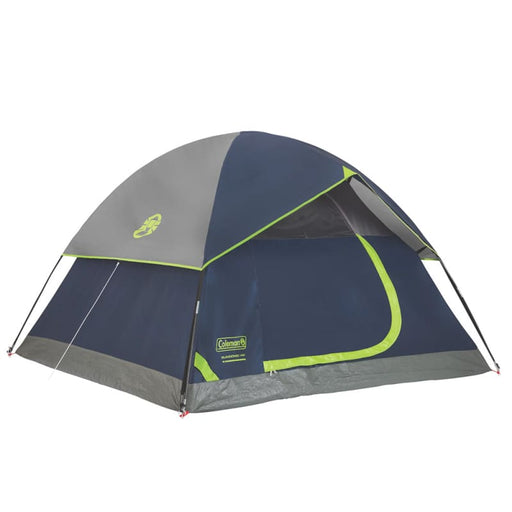 Coleman Sundome 4-Person Camping Tent - Navy Blue Grey [2000035697] Brand_Coleman, Camping, | Tents, Outdoor, Outdoor Tents CWR