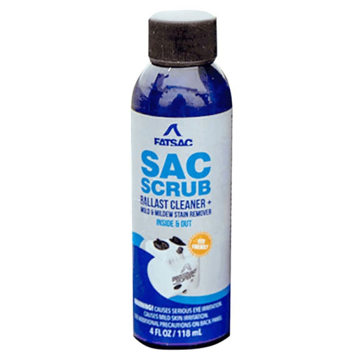 FATSAC Mold Mildew Prevention Sac Scrub - 4oz Single-Use Bottle [M1081] 1st Class Eligible, Boat Outfitting, Outfitting | Cleaning,