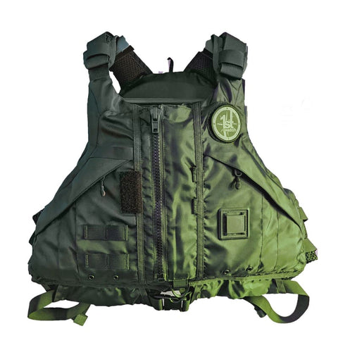 First Watch AV-1000 Kayak Style Duty PFD - Green M/L [AV-1000-GN-M/L] Brand_First Watch, Marine Safety, Safety | Personal Flotation Devices