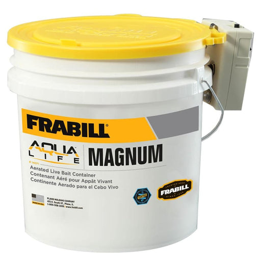 Frabill Magnum Bucket - 4.25 Gallons w/Aerator [14071] Brand_Frabill, Hunting & Fishing, Hunting & Fishing | Bait Management, Marine 