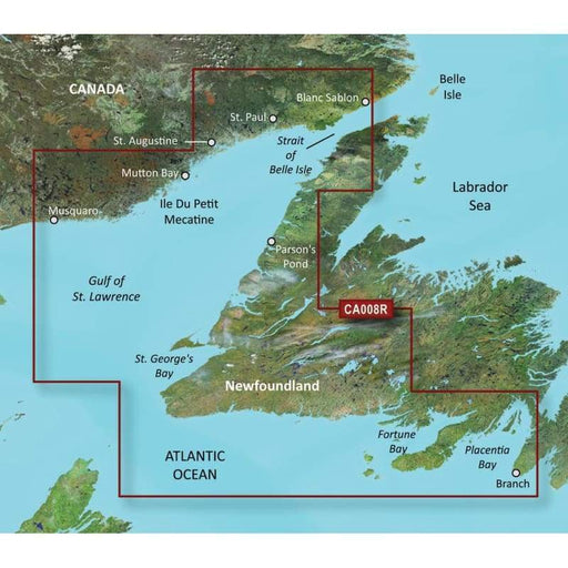 Garmin BlueChart g3 Vision HD - VCA008R - Newfoundland West - microSD-SD [010-C0694-00] Brand_Garmin Cartography Cartography | Garmin