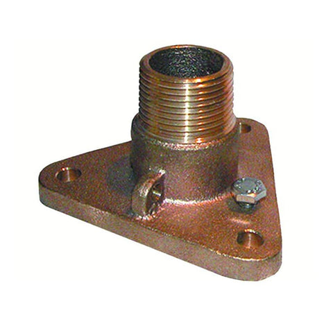 GROCO 1-1/4 Bronze NPS to NPT Flange Adapter [IBVF-1250] Brand_GROCO, Marine Plumbing & Ventilation, Marine Plumbing & Ventilation |