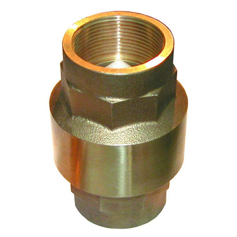 GROCO 1’ Bronze In-Line Check Valve [CV-100] 1st Class Eligible, Brand_GROCO, Marine Plumbing & Ventilation, Ventilation | Fittings CWR