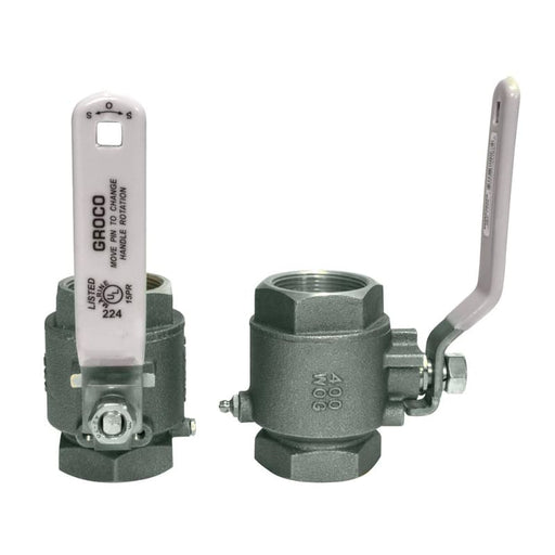 GROCO 3/8’ NPT Stainless Steel In-Line Ball Valve [IBV-375-S] 1st Class Eligible, Brand_GROCO, Clearance, Marine Plumbing & Ventilation,